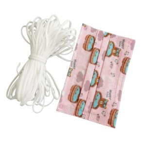 Buy cheap Child Print Type Face Mask Elastic Ear Loop Flat Stretchy Elastic Cord 3.5mm product