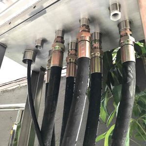 2 Ton Homogenizer Emulsifier Mixer , Steam Heated Shampoo Making Machine