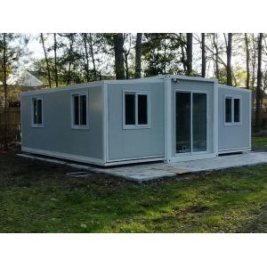 Buy cheap Customized Color Double Tempered Glass Window Warehouse Prefabricated Modular from wholesalers