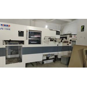 Buy cheap Year 2016 Used Yoco Nikko JY 106 Stamping Hot Foil Die Cutting Machine Energy Mining from wholesalers