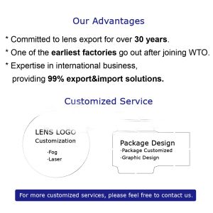 Buy cheap HC HMC SHMC Optical Lens Manufacturers Wholesale 1.49 1.56 lens Transparent Resin Optical Lens from wholesalers