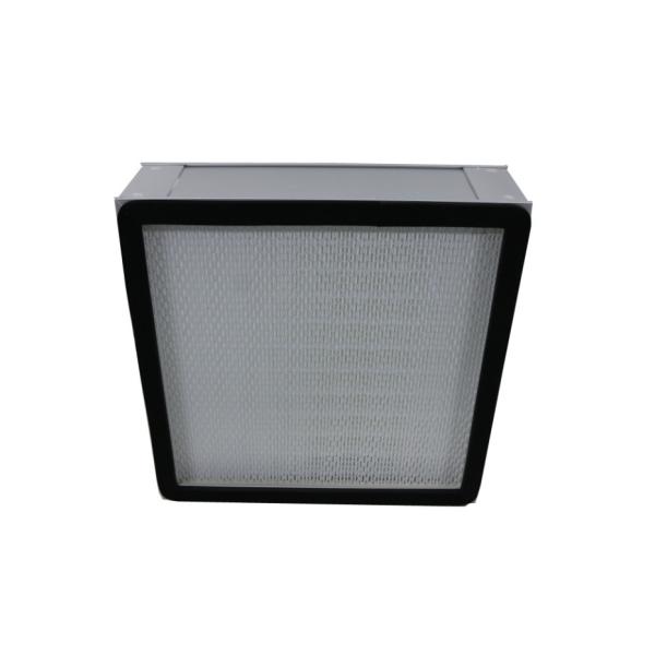 Buy cheap 320*320*90mm High Efficiency Deep Pleat H13 H14 HEPA Air Filter For Ventilation System from wholesalers