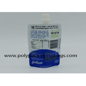 Buy cheap Gravure Printing Self Contained Aluminum Foil Suction Nozzle Bag With Spout from wholesalers