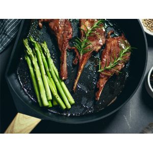 Healthy Cooking 10Inch Cast Iron Skillet Pan Non Stick With Titanium Coating