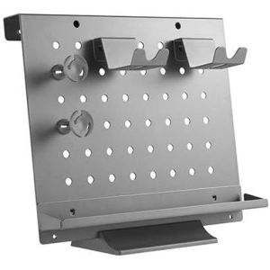 Buy cheap Office Organizer Magnetic Peg Board Steel Clamp-on Desk Pegboard 24 x 20 inch Privacy Panel from wholesalers