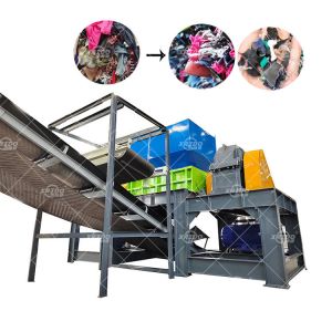 Buy cheap Heavy Duty Waste Clothes Textile Shredder Machine for Shredding Fabric Waste Plastic Fabric Shredder Machine from wholesalers