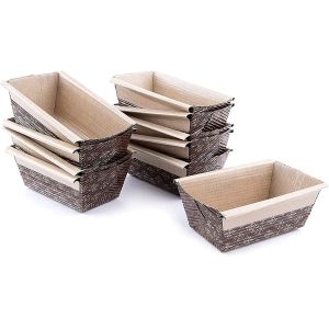 China Microwave Oven Paper Baking Loaf Pan Disposable Mold Rectangular on sale