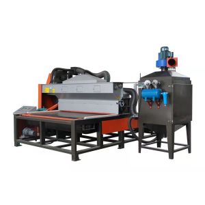 Buy cheap Horizontal Structure Glass Sand Blasting Machine for Marble Steel Dark Glass Processing from wholesalers