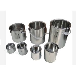 Buy cheap 4L OEM Automotive Paint Cans Tinplate Engine Oil Bucket from wholesalers