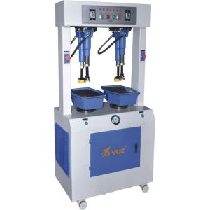 Buy cheap Double Head Hydraulic Sole Press Machine Low Noise Multiple Functional from wholesalers