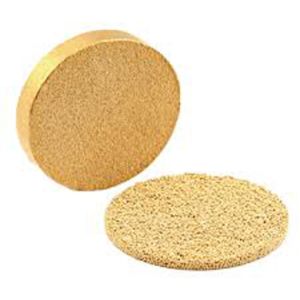Buy cheap Copper Alloy Powder Sintered Metal Filter Disc For Explosion Proof from wholesalers