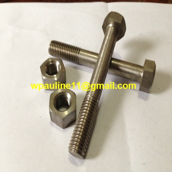 Quality SS316 machine bolt DIN933 DIN931 in stock for sale