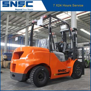 Buy cheap Saudi Arabia Snsc 3.5 ton diesel forklift with Lift Height 5000mm and High Load product
