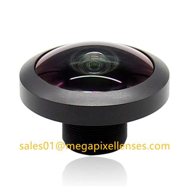 Buy cheap 1/3" 0.86mm F2.1 Megapixel M12x0.5 mount 230degree Fisheye Lens for AR0330, Drone UAV 360VR lens from wholesalers
