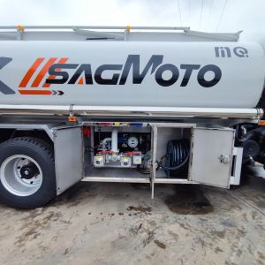 Buy cheap SHACMAN 4X4 Manual Gasoline New 8CBM Mobile Fuel Tank Truck All-terrain Oil Refueling Vehicle Fuel Bowser Truck from wholesalers