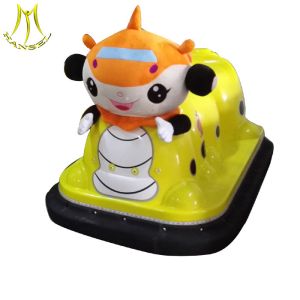 China Hansel plaza kids electric car with coin mini bumper car for amusement park ride on sale