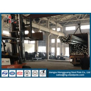 Buy cheap Overhead Transmission Electrical Power Pole , Customized Stainless Steel Pole from wholesalers