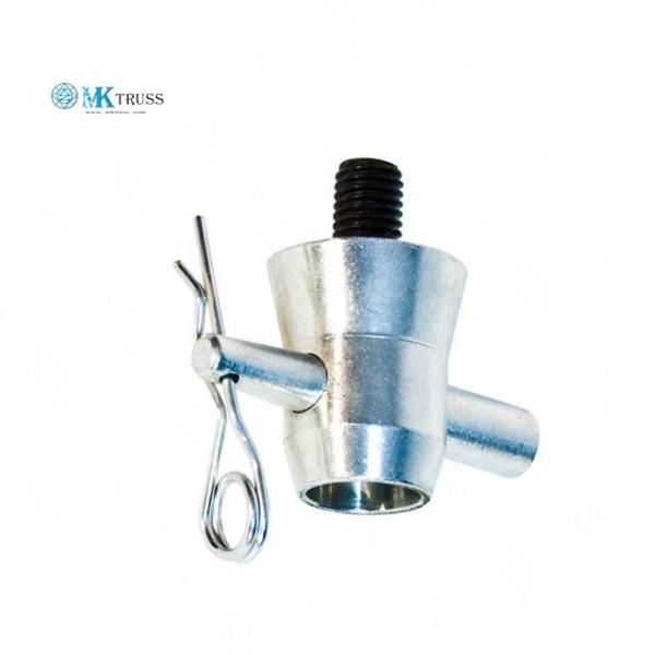 Buy cheap Aluminum Lighting Truss Accessories Half Spigot with Pin Clip from wholesalers