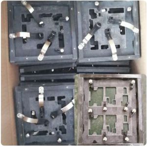 Buy cheap CTI ROHS 3mm Synthetic Stone PCB Pallet Durostone Solder Pallet from wholesalers