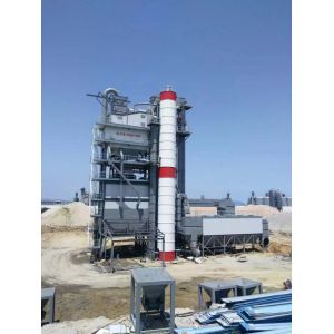 China Blacktop Premixed Asphalt Bitumen Mixing Plant Stationary Equipment 80t/H on sale