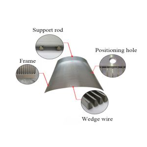 Buy cheap STD Filter ID 222mm Sieve Bend Screen High Strength For Fish Diversion from wholesalers