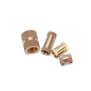 Buy cheap Metric Measurement System Stainless Steel Knurled Nuts with Hot Melt Brass Inserts from wholesalers