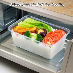 Customized ODM/OEM Plastic Box Takeaway Lunch Bento Box Plastic Microwave