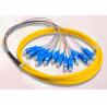 Buy cheap Cable OD 0.9mm 2.0mm 3.0mm Fiber Optic Pigtail SM low return loss and high transmmit the signal from wholesalers