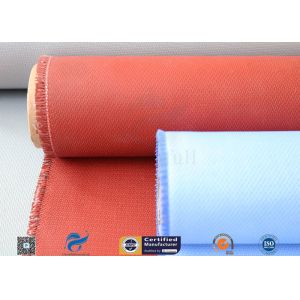 Plain Weave Thermal Insulation Materials Silicone Coated Fiberglass Fabric