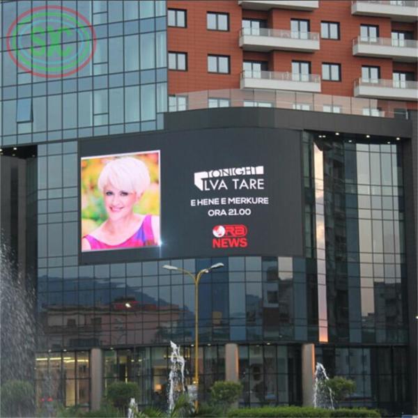 Quality 500*500MM Cabinet Size Outdoor Full Color LED Display with Rgb 3in1 Pixel Configuration and 100 Lifespan for sale