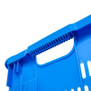 Buy cheap Mesh Style Customized Color Plastic Basket for Agricultural Logistic Storage Solution from wholesalers