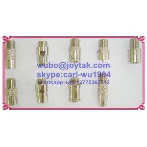 Buy cheap BNC Male To F Female connector BNC plug to F jack Coaxial Adapter Coaxial Adaptor CCTV Connector from wholesalers