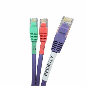 Buy cheap Crystal Head Network Patch Cable 3000mm One General Two Branching Wire Harness 081 from wholesalers