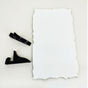 Buy cheap Irregularity Waterproof Sublimation Rock Slate Blanks White Glossy Photo Slate from wholesalers