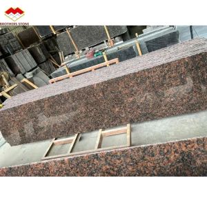 Buy cheap Park Modern British Brown Granite Stone Polished Surface for Kitchen Countertop Design from wholesalers