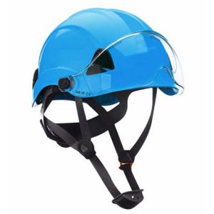 Buy cheap ABS HDPE Forestry Safety Helmet With Visor Hard Ansi Z89.1CE EN397 from wholesalers
