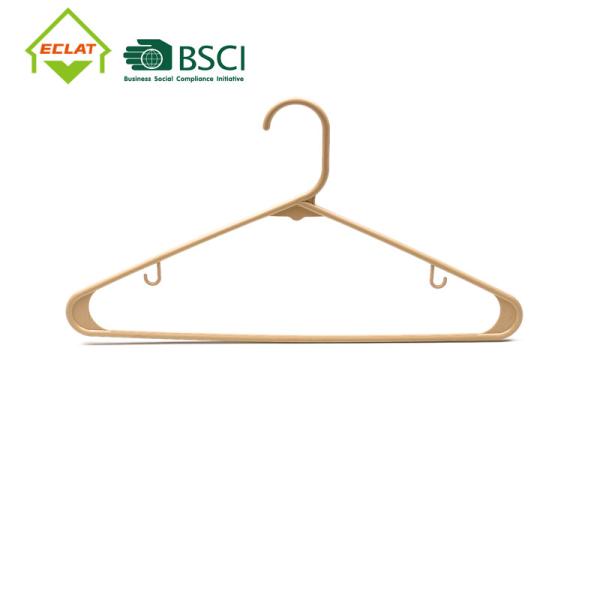 Quality 16.5*9.3" Heavy Duty Plastic Clothes Hangers for sale