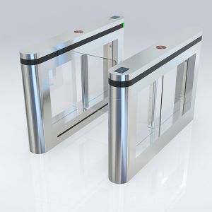Buy cheap Office Entrance Guard SS304 1m Detection Safety Gate from wholesalers