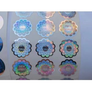 Factory Supplies Designed Security Golden Hologram Laser Trademarks