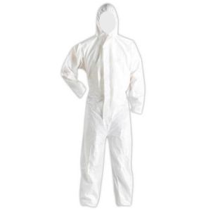 Buy cheap Liquid Proof Disposable Protective Coverall , Unisex Disposable Dressing Gowns from wholesalers