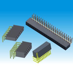 Buy cheap 2.0 mm Pitch H 6.35 Dual Row Female Header Connector Right Angle from wholesalers