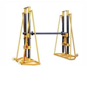 15T Hydraulic Cable Reel Elevator Underground Cable Tools Hydraulic System Light