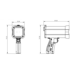 Buy cheap Dual AC DC Ndt Equipment Handheld LED UV Lamp DG4020 from wholesalers