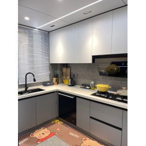 Buy cheap Modern Plywood Cupboard Completed Cabinet Set With Islands Custom Kitchen from wholesalers