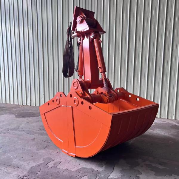 Buy cheap Mechanical Hydraulic Clamshell Excavator Bucket For 24-27 Tons NM400 from wholesalers