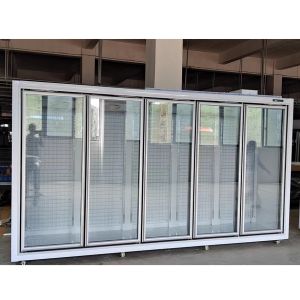 Buy cheap Fan Cooling Copeland Swing Glass Door Freezer With R404 Refrigerant from wholesalers