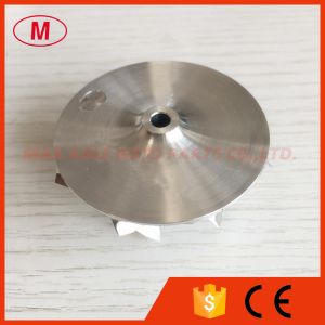 Buy cheap KP39 5443-123-2023 33.50/46.00mm 4+4 blades high performance turbo milling/billet compressor wheel for 5439-970-0065 from wholesalers