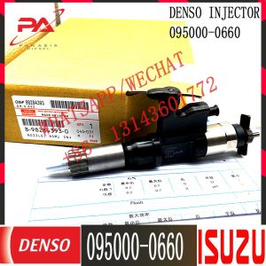 095000-0660 Common Rail Disesl fuel injector 095000-0660 For ISUZU 4HK1 8