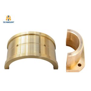 Buy cheap Bronze Semi Circular Bearing Bush Good Heat Conductivity High Performance from wholesalers