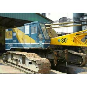 Buy cheap 80T crawler crane  kobelco Fully Hydraulic Crawler Crane from wholesalers
